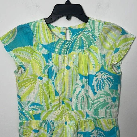 Lilly Pulitzer Girl’s Lula Flowy Sea Urchin Dress - Picture 2 of 7